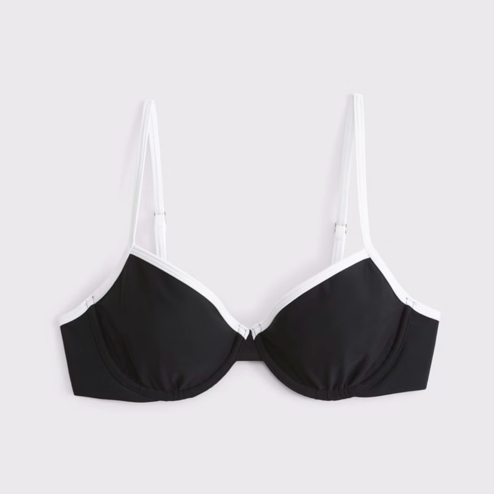 NWT Abercrombie 90s Clean Underwire Bikini Top